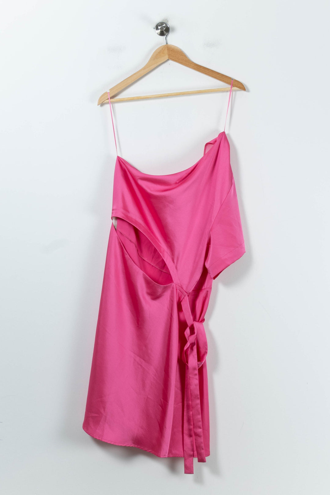 Robe Asymétrique Rose - Taille XL/42 de la marque Claudie Pierlot | PARAD91917 - Vendu par Paradigme - Image 4