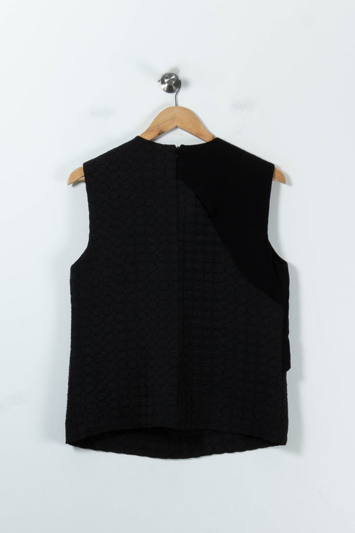 Débardeur Noir - Taille L/40 de la marque Sandro | PARAD91919 - Vendu par Paradigme - Image 4