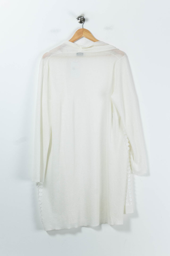 Cardigan Blanc - Taille XXXL/46 de la marque Weill | PARAD91930 - Vendu par Paradigme - Image 4