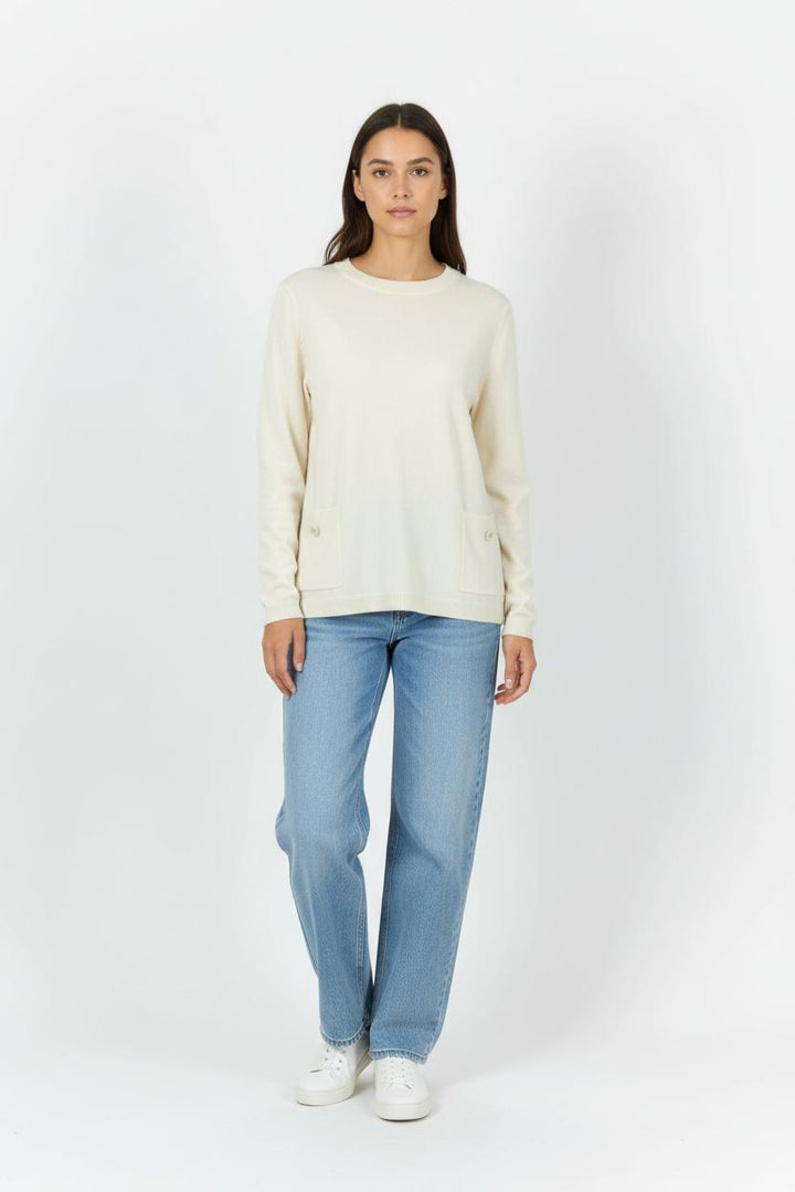 Pull Blanc - Taille XXXL/46 de la marque Weill | PARAD91933 - Vendu par Paradigme - Image 1