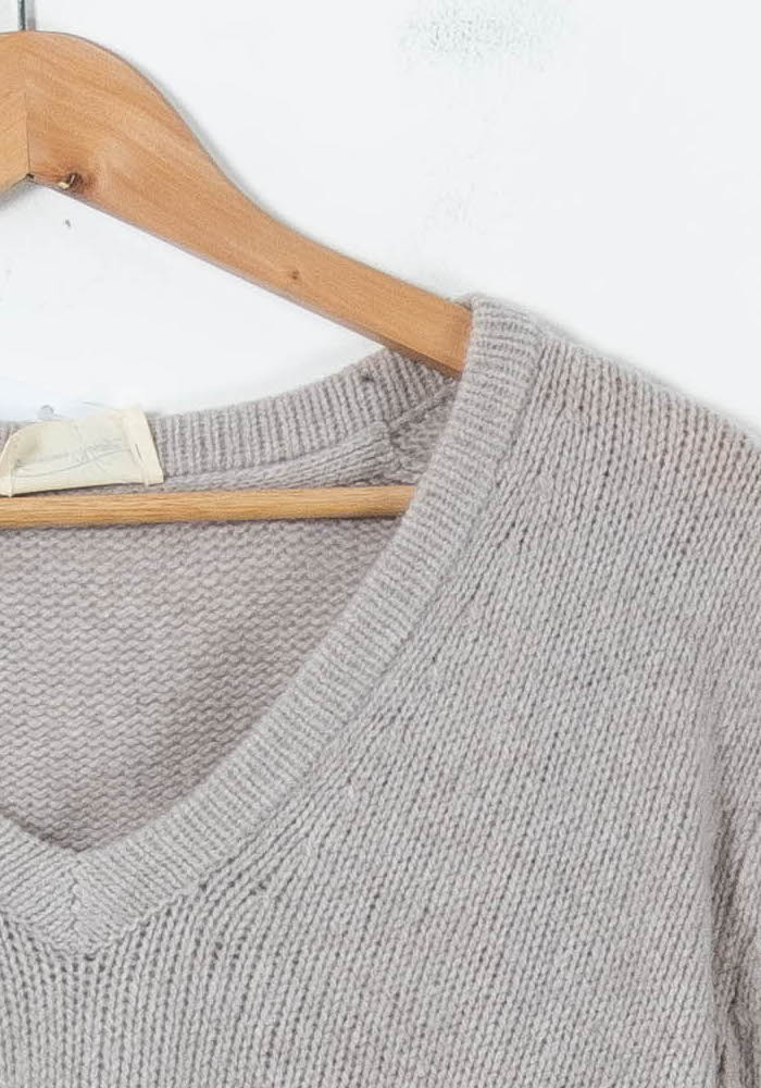 Pull Beige - Taille M/38 de la marque American Vintage | PARAD91941 - Vendu par Paradigme - Image 3