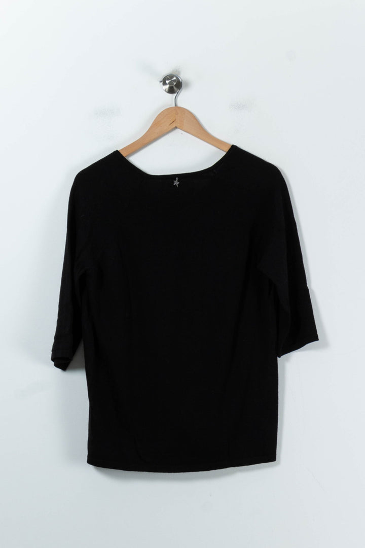 Pull Noir - Taille S/36 de la marque Sud express | PARAD91942 - Vendu par Paradigme - Image 4