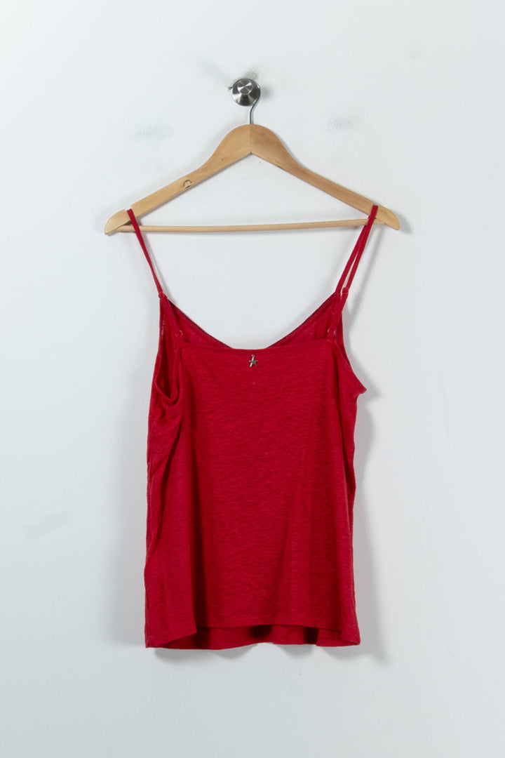 Débardeur Rouge - Taille M/38 de la marque Sud express | PARAD91943 - Vendu par Paradigme - Image 4