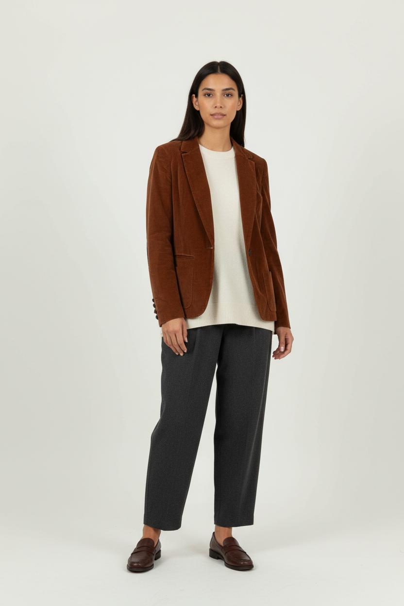 Blazer Marron et Noir - Taille M/38 de la marque Kookai | PARAD91949 - Vendu par Paradigme - Image 1