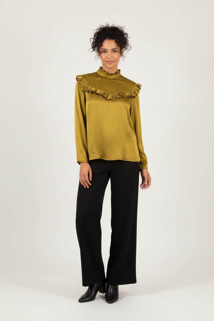 Blouse Verte - Taille L/40 de la marque Valentine Gauthier | PARAD91950 - Vendu par Paradigme - Image 1