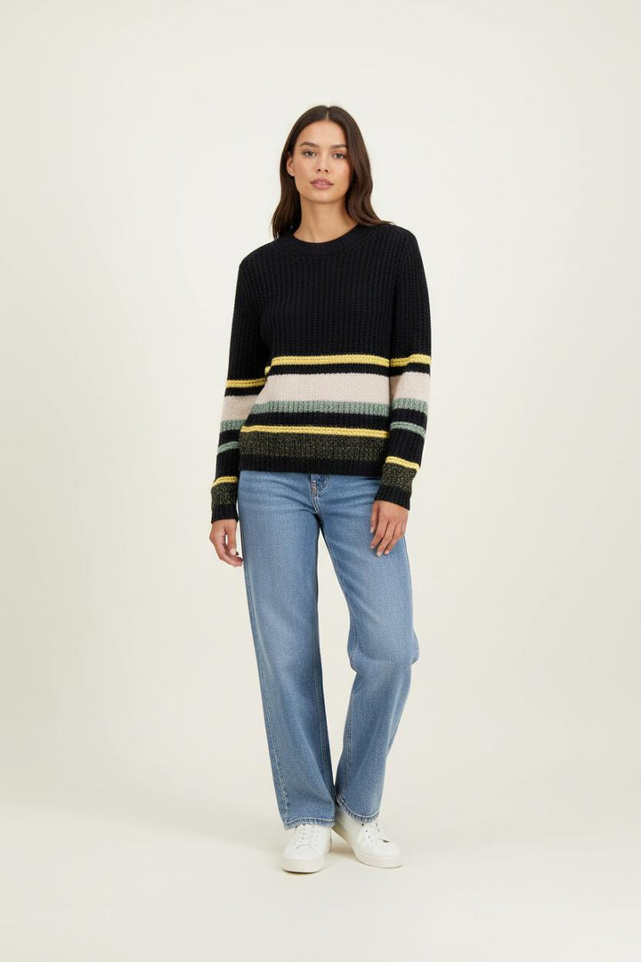 Pull Bleu et Jaune - Taille S/36 de la marque Vanessa Bruno | PARAD91953 - Vendu par Paradigme - Image 1