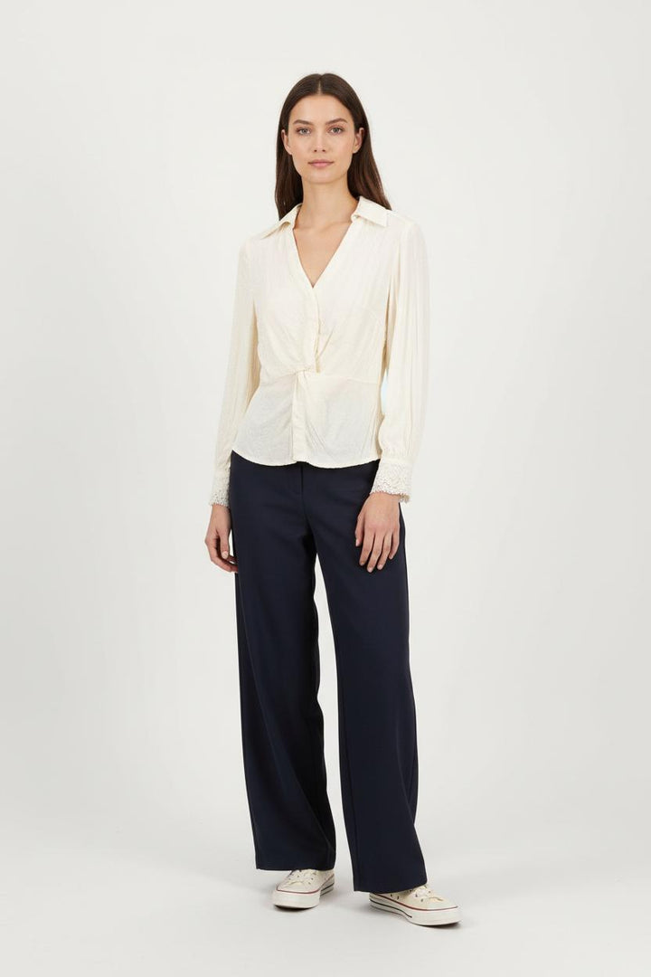 Blouse Beige - Taille S/36 de la marque Kookai | PARAD91957 - Vendu par Paradigme - Image 1