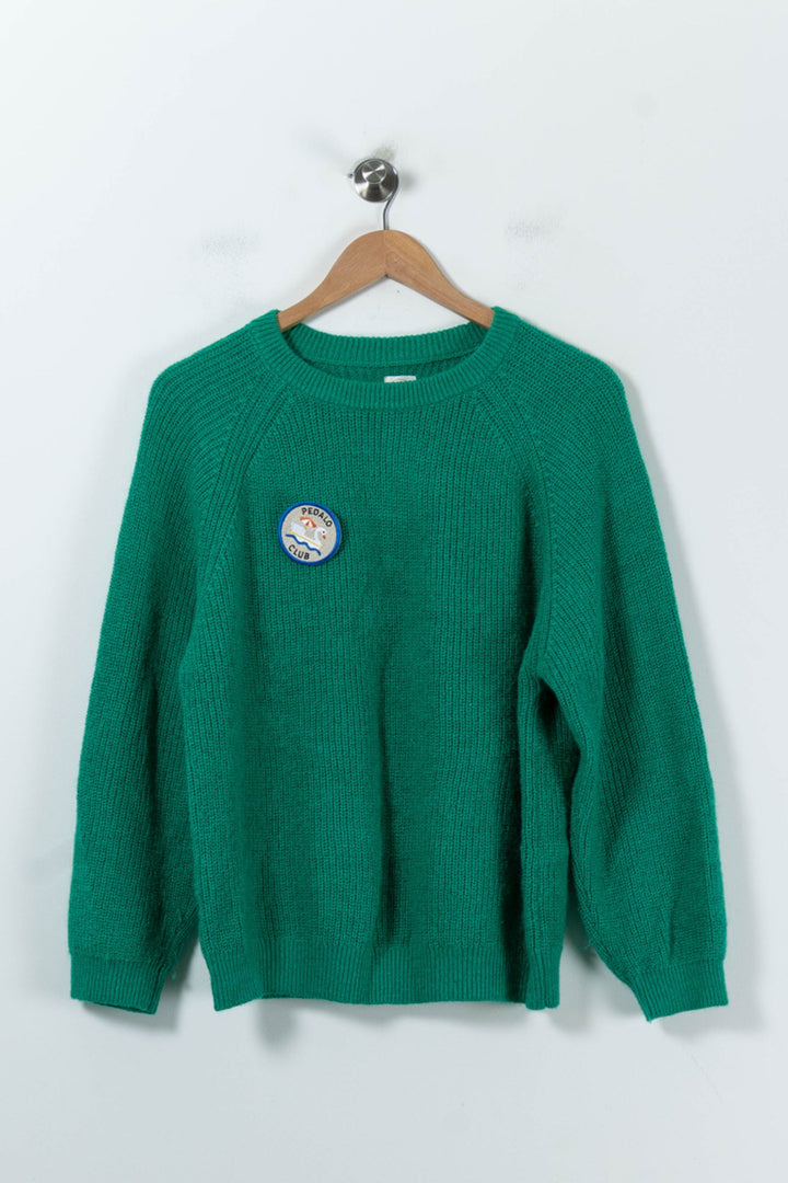 Pull Vert - Taille L/40 de la marque Des petits hauts | PARAD91962 - Vendu par Paradigme - Image 2