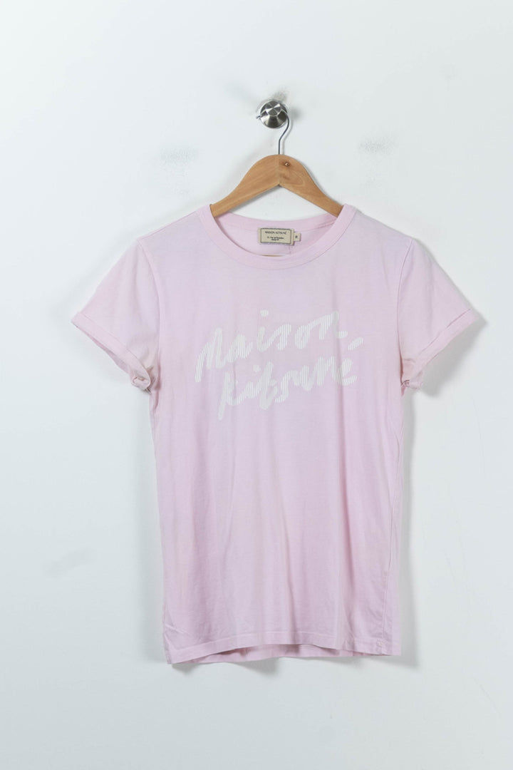 Tee-shirt Rose - Taille M/38 de la marque Maison Kitsuné | PARAD91963 - Vendu par Paradigme - Image 2