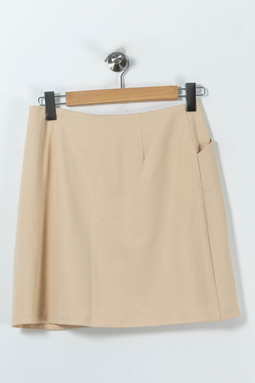 Jupe Courte Beige - Taille L/40 de la marque Karl Marc John | PARAD91974 - Vendu par Paradigme - Image 4