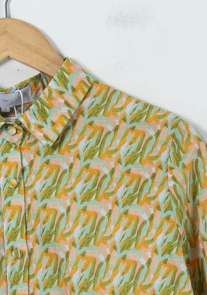 Chemise Verte et Jaune - Taille S/36 de la marque Karl Marc John | PARAD91983 - Vendu par Paradigme - Image 3