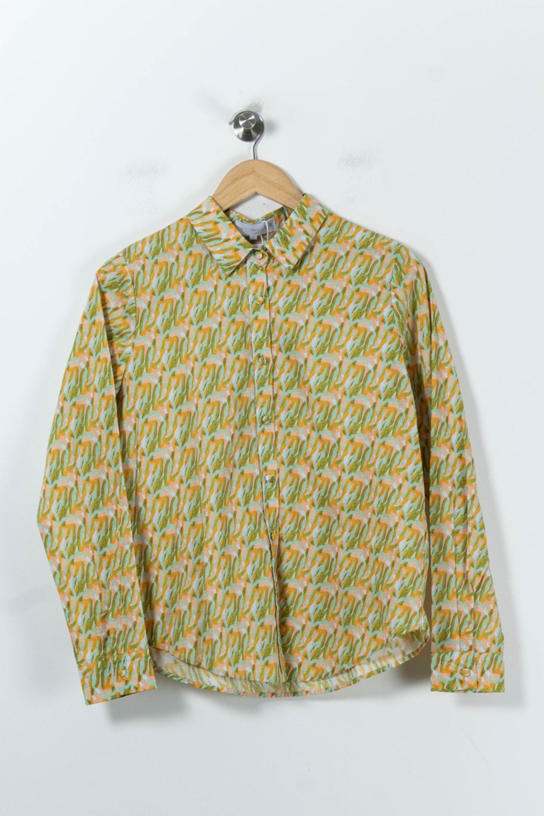 Chemise Verte et Jaune - Taille S/36 de la marque Karl Marc John | PARAD91983 - Vendu par Paradigme - Image 2