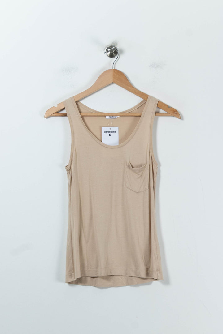 Débardeur Beige - Taille S/36 de la marque Filippa K | PARAD91984 - Vendu par Paradigme - Image 2