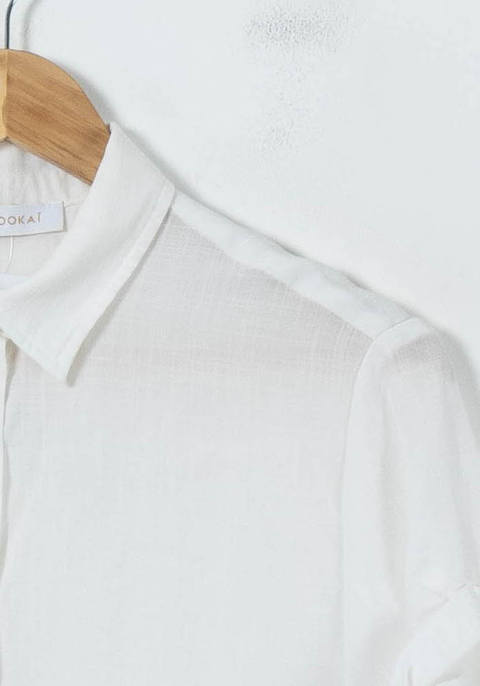 Chemise Blanche - Taille XS/34 de la marque Kookai | PARAD91985 - Vendu par Paradigme - Image 3