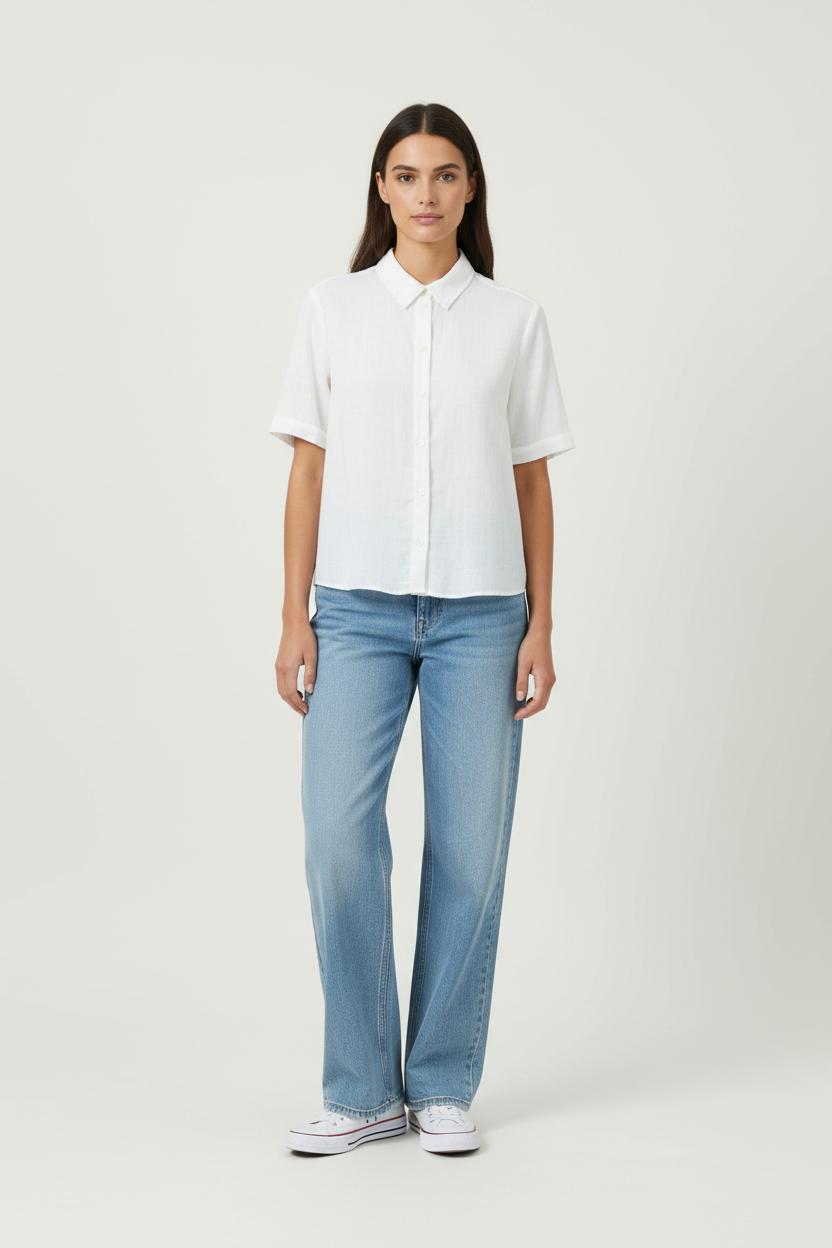 Chemise Blanche - Taille XS/34 de la marque Kookai | PARAD91985 - Vendu par Paradigme - Image 1