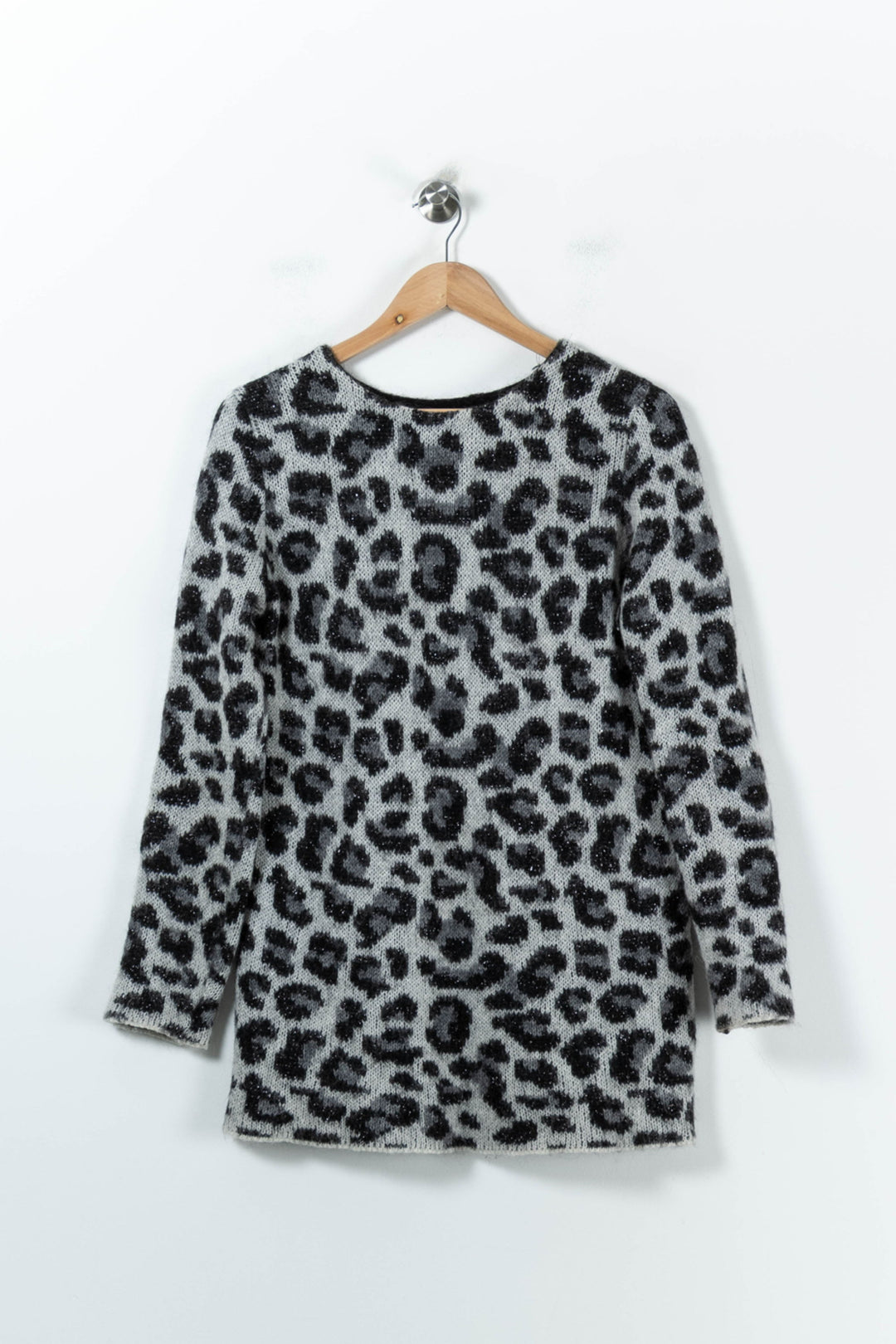 Pull Gris et Noir - Taille S/36 de la marque Maje | PARAD91997 - Vendu par Paradigme - Image 2