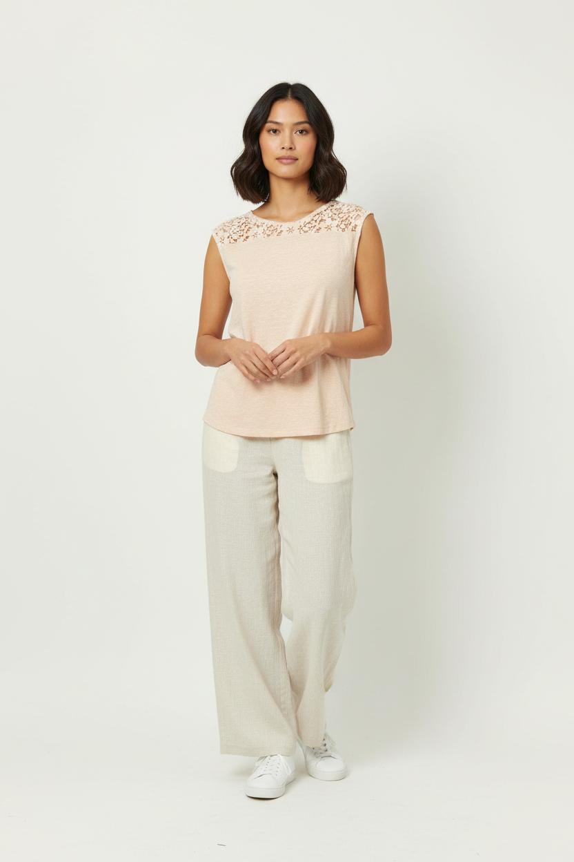 Débardeur Rose - Taille S/36 de la marque Comptoir des Cotonniers | PARAD91999 - Vendu par Paradigme - Image 1