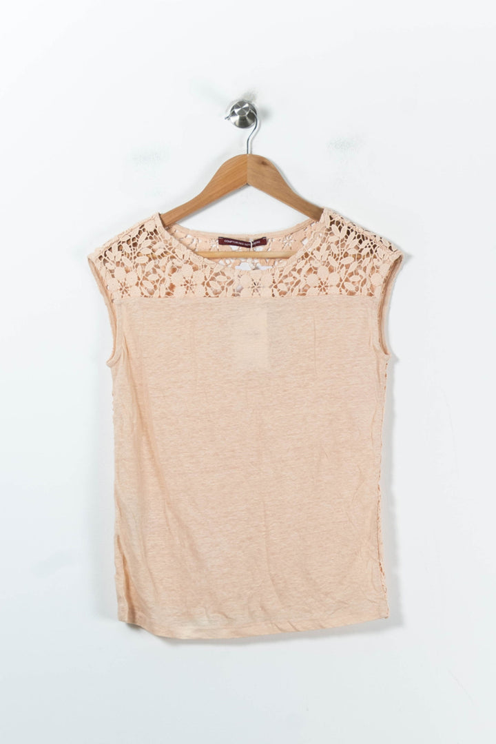Débardeur Rose - Taille S/36 de la marque Comptoir des Cotonniers | PARAD91999 - Vendu par Paradigme - Image 2