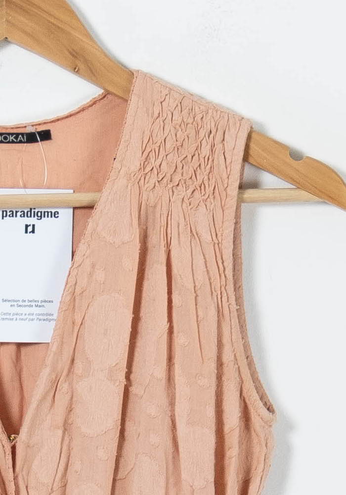 Robe Sans Manches Rose - Taille XS/34 de la marque Kookai | PARAD92002 - Vendu par Paradigme - Image 3