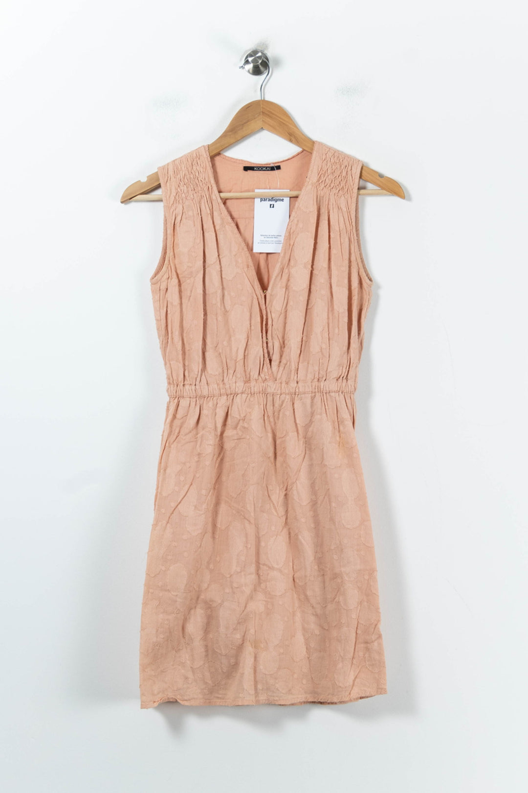 Robe Sans Manches Rose - Taille XS/34 de la marque Kookai | PARAD92002 - Vendu par Paradigme - Image 2