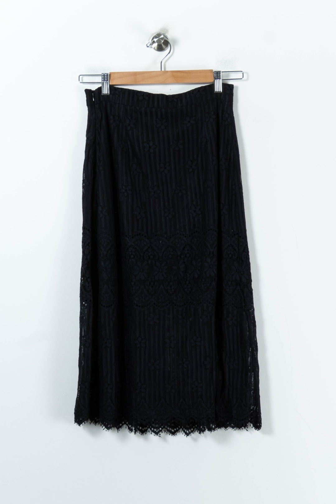 Jupe Longue Noire - Taille S/36 de la marque Kookai | PARAD92007 - Vendu par Paradigme - Image 4