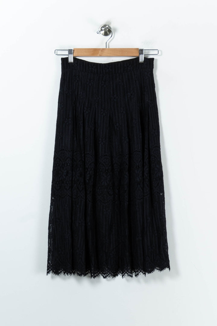 Jupe Longue Noire - Taille S/36 de la marque Kookai | PARAD92007 - Vendu par Paradigme - Image 2