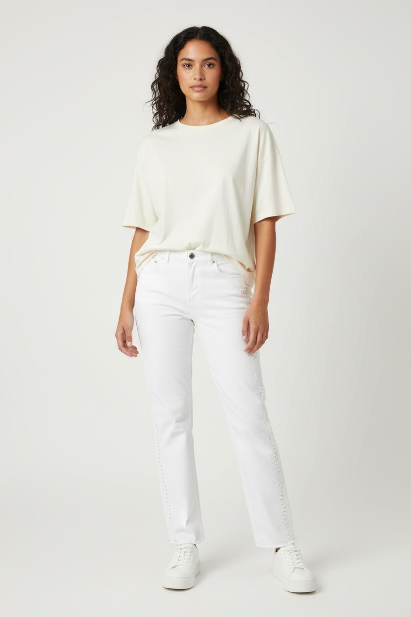 Jean Blanc - Taille XS/34 de la marque Pablo | PARAD92010 - Vendu par Paradigme - Image 1