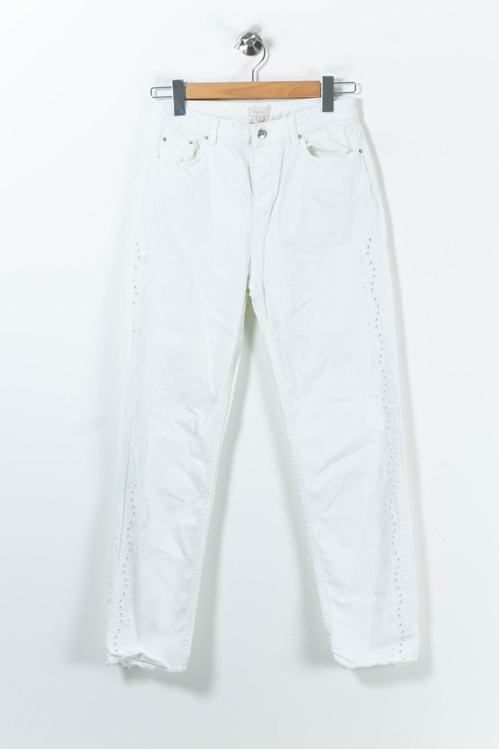 Jean Blanc - Taille XS/34 de la marque Pablo | PARAD92010 - Vendu par Paradigme - Image 2