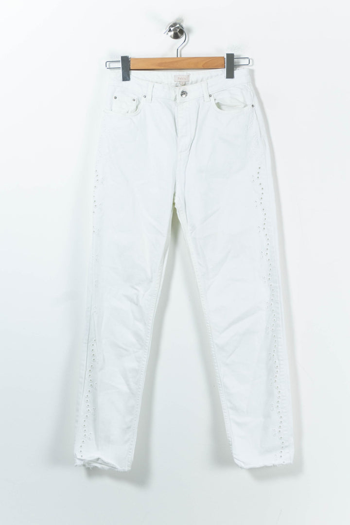 Jean Blanc - Taille XS/34 de la marque Pablo | PARAD92010 - Vendu par Paradigme - Image 2