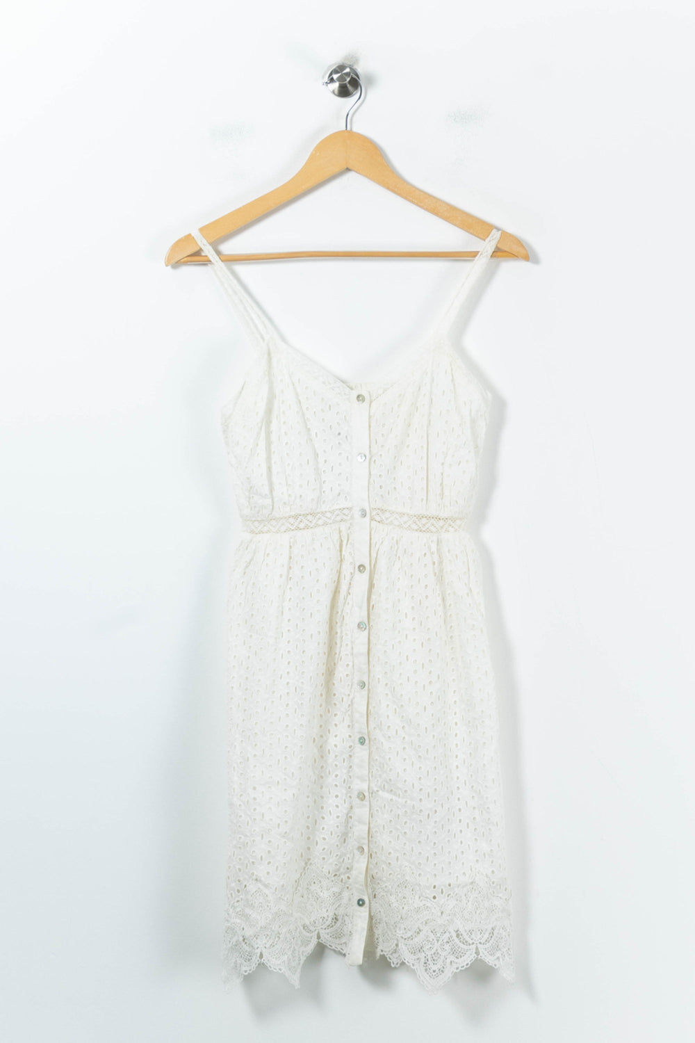 Robe Courte Blanche - Taille XS/34 de la marque IKKS | PARAD92011 - Vendu par Paradigme - Image 2
