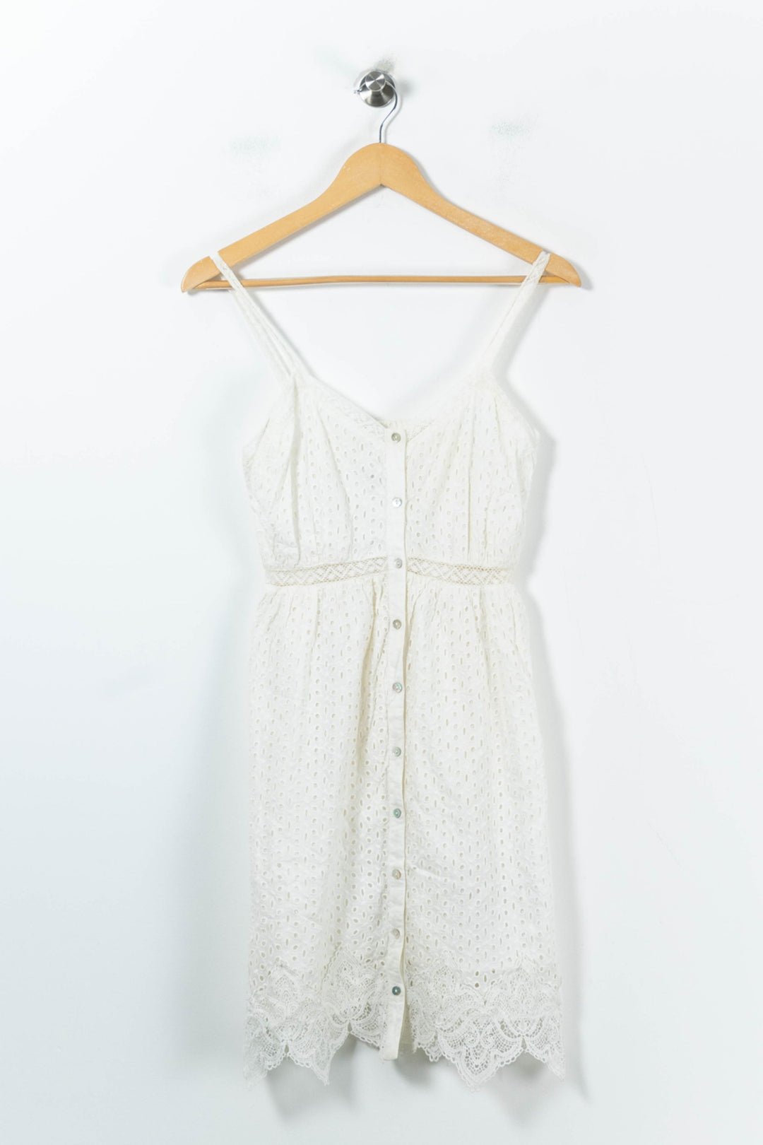 Robe Courte Blanche - Taille XS/34 de la marque IKKS | PARAD92011 - Vendu par Paradigme - Image 2