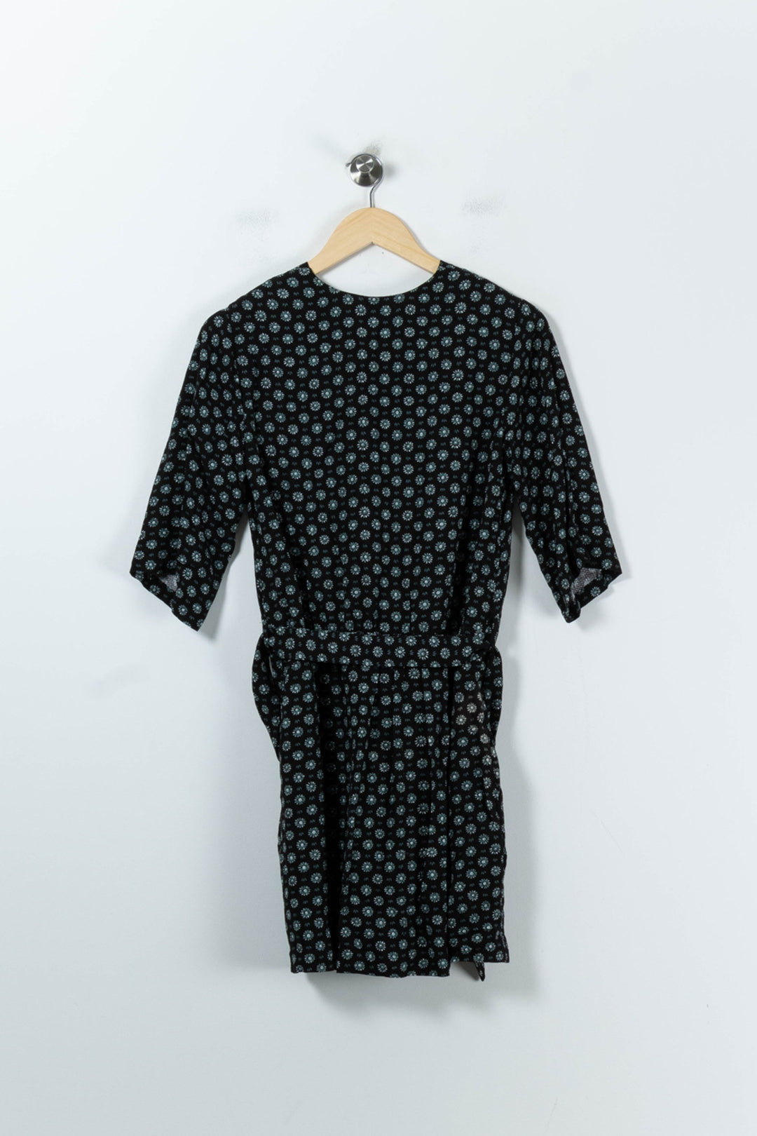Robe Portefeuille Noire et Blanche - Taille S/36 de la marque Comptoir des Cotonniers | PARAD92014 - Vendu par Paradigme - Image 4