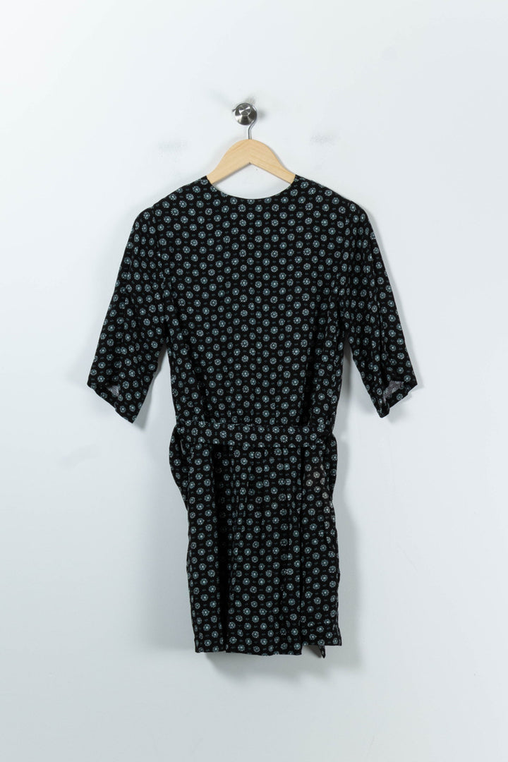 Robe Portefeuille Noire et Blanche - Taille S/36 de la marque Comptoir des Cotonniers | PARAD92014 - Vendu par Paradigme - Image 4