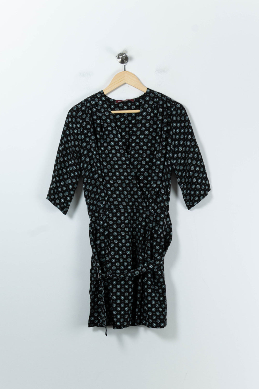 Robe Portefeuille Noire et Blanche - Taille S/36 de la marque Comptoir des Cotonniers | PARAD92014 - Vendu par Paradigme - Image 2