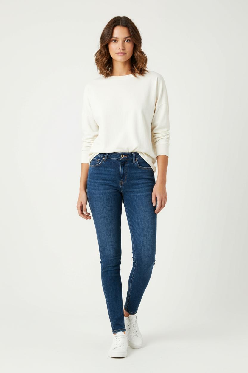 Jean Skinny Bleu - Taille XS/34 de la marque Levi's | PARAD92035 - Vendu par Paradigme - Image 1
