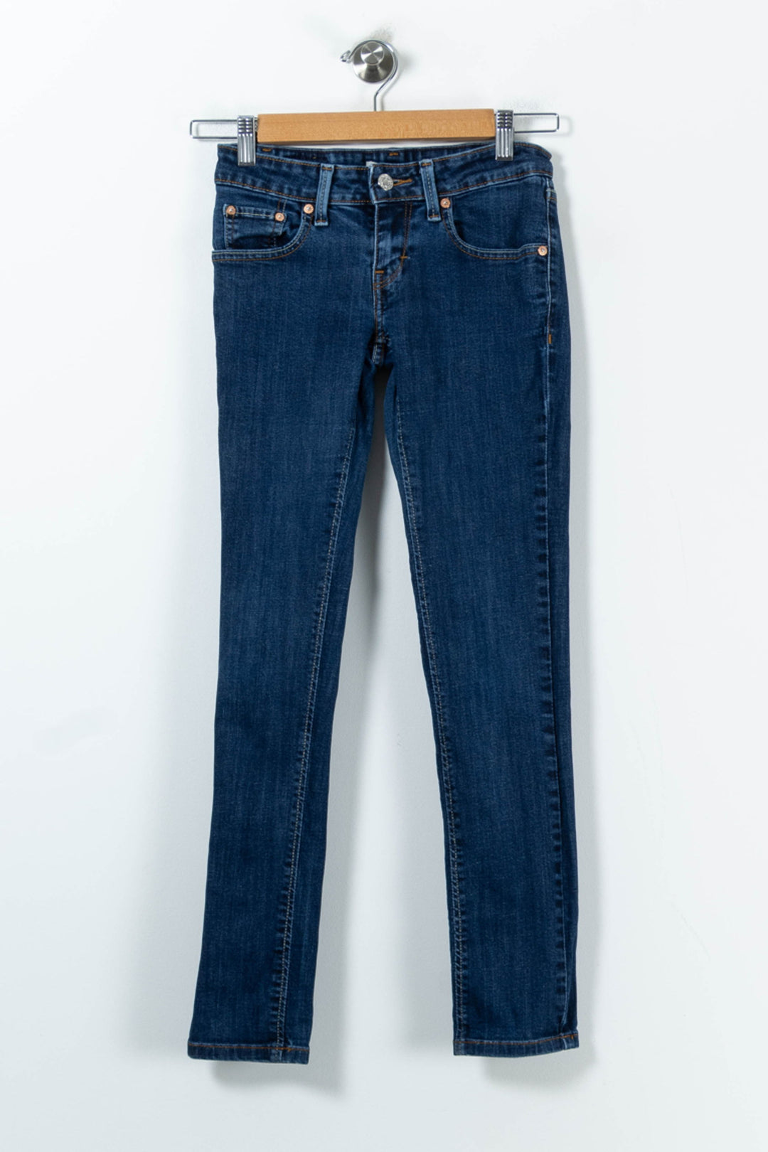 Jean Skinny Bleu - Taille XS/34 de la marque Levi's | PARAD92035 - Vendu par Paradigme - Image 2