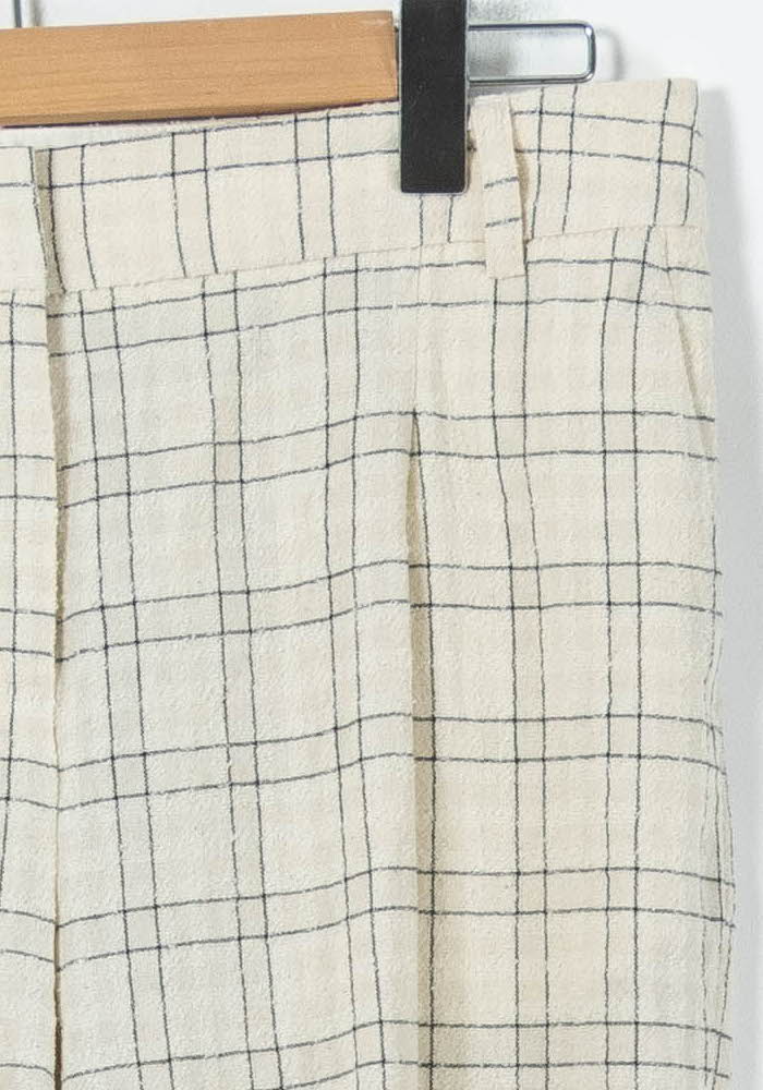 Pantalon Large Beige et Noir - Taille L/40 de la marque Sézane | PARAD92041 - Vendu par Paradigme - Image 3