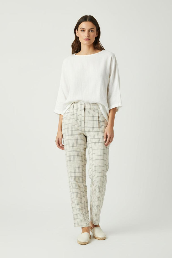 Pantalon Large Beige et Noir - Taille L/40 de la marque Sézane | PARAD92041 - Vendu par Paradigme - Image 1