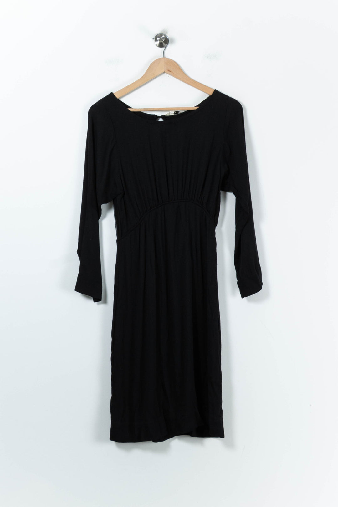 Robe Midi Noire - Taille L/40 de la marque ba&sh | PARAD92042 - Vendu par Paradigme - Image 2