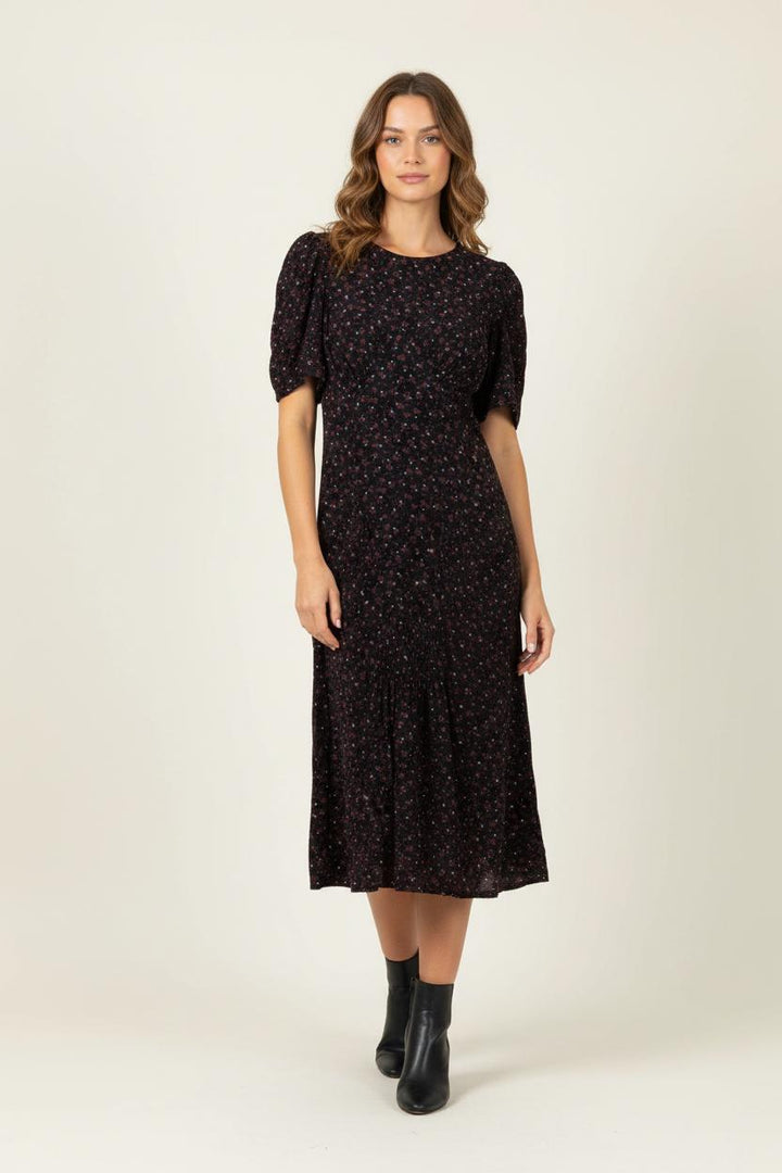 Robe Midi Noire - Taille S/36 de la marque Rouje | PARAD92043 - Vendu par Paradigme - Image 1