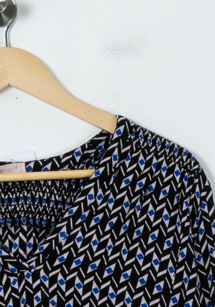 Blouse Noire et Bleue - Taille M/38 de la marque ba&sh | PARAD92045 - Vendu par Paradigme - Image 3