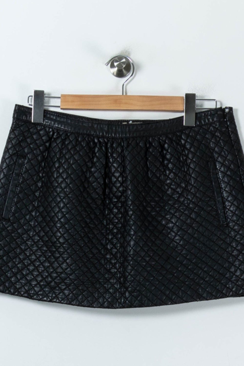 Jupe Courte Noire - Taille M/38 de la marque ba&sh | PARAD92051 - Vendu par Paradigme - Image 2