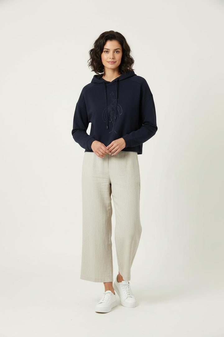 Sweat à Capuche Bleu - Taille XS/34 de la marque One Step | PARAD92061 - Vendu par Paradigme - Image 1