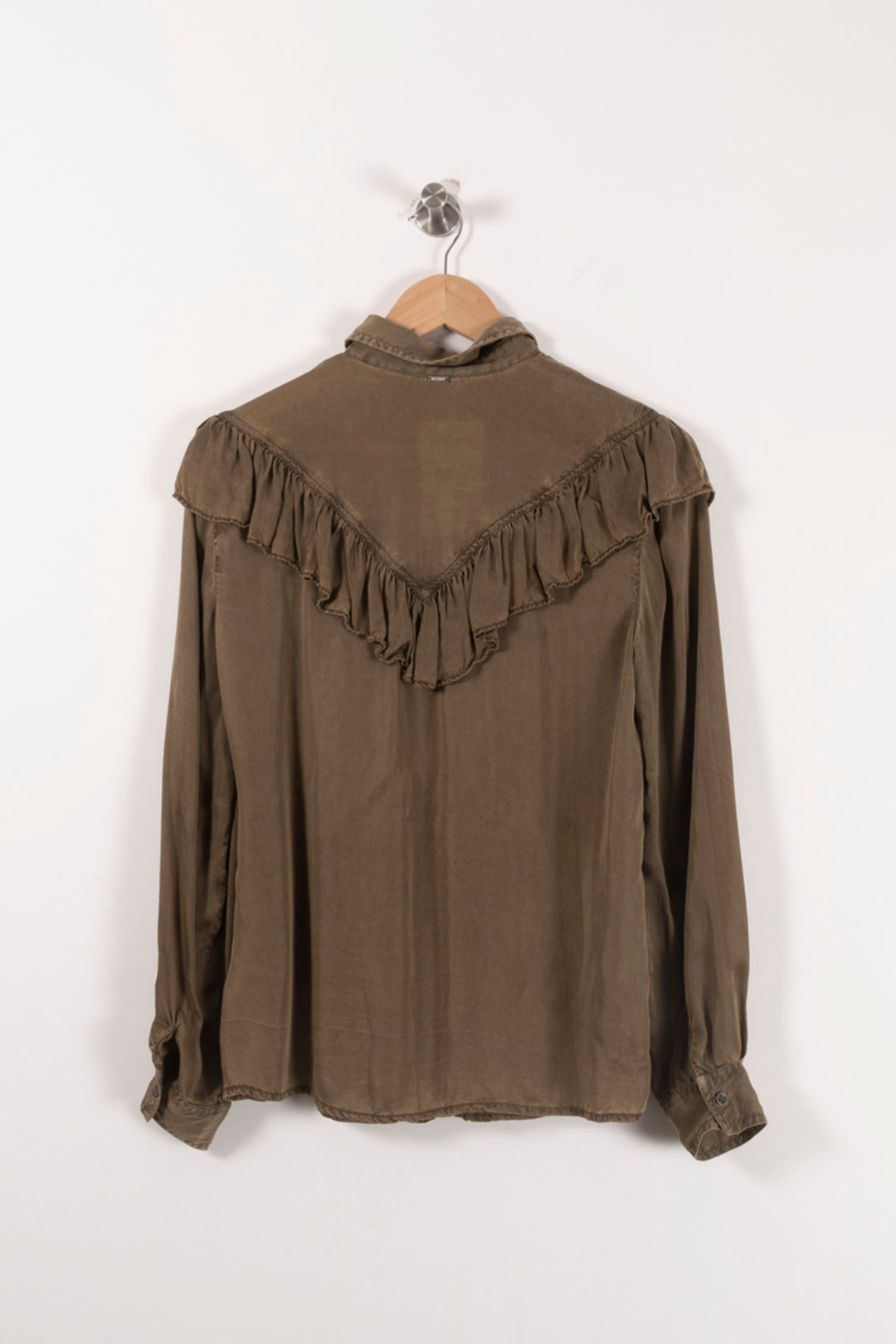 Chemise Verte - Taille S/36 de la marque IKKS | PARAD92073 - Vendu par Paradigme - Image 4