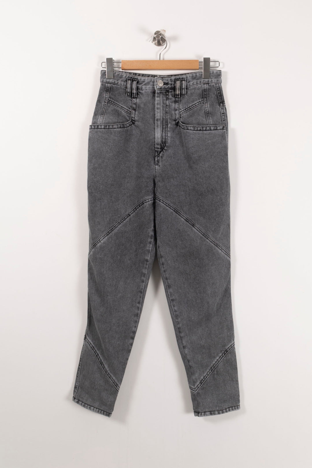 Jean Gris - Taille XS/34 de la marque Isabel Marant | PARAD92077 - Vendu par Paradigme - Image 2