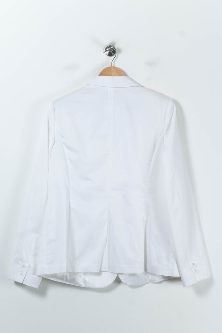 Blazer Blanc - Taille XXL/44 de la marque Marina Rinaldi | PARAD92083 - Vendu par Paradigme - Image 4