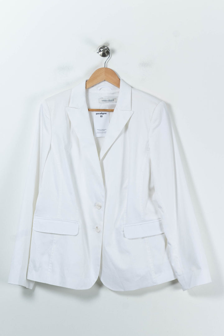 Blazer Blanc - Taille XXL/44 de la marque Marina Rinaldi | PARAD92083 - Vendu par Paradigme - Image 2