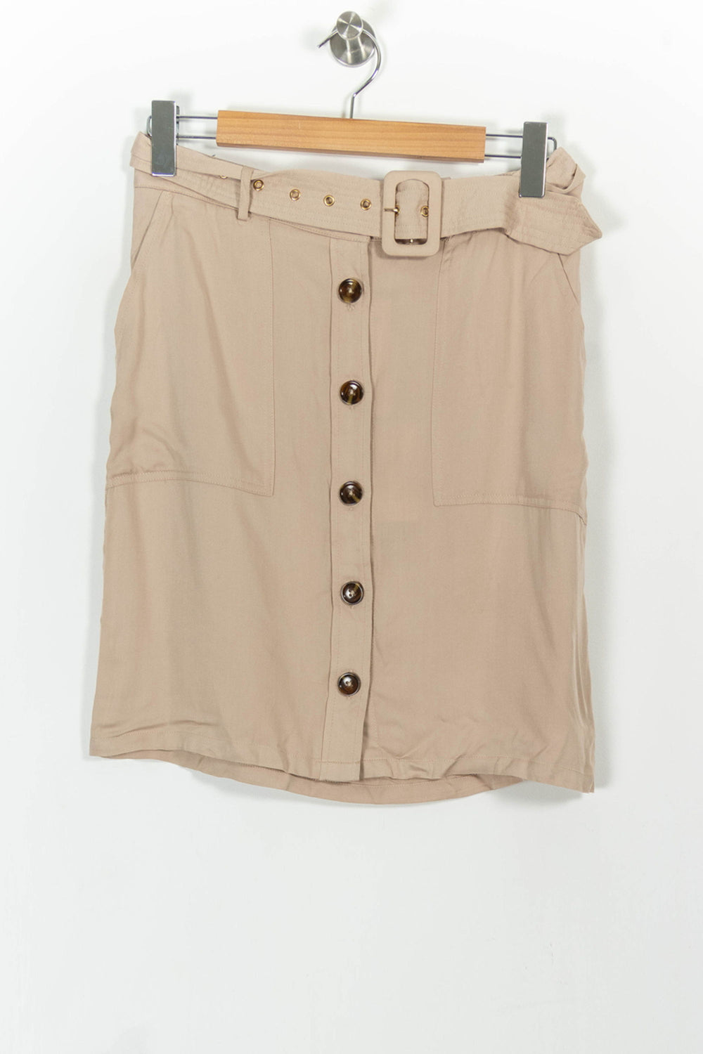Jupe Boutonnée Beige - Taille M/38 de la marque La Petite Etoile | PARAD92092 - Vendu par Paradigme - Image 2