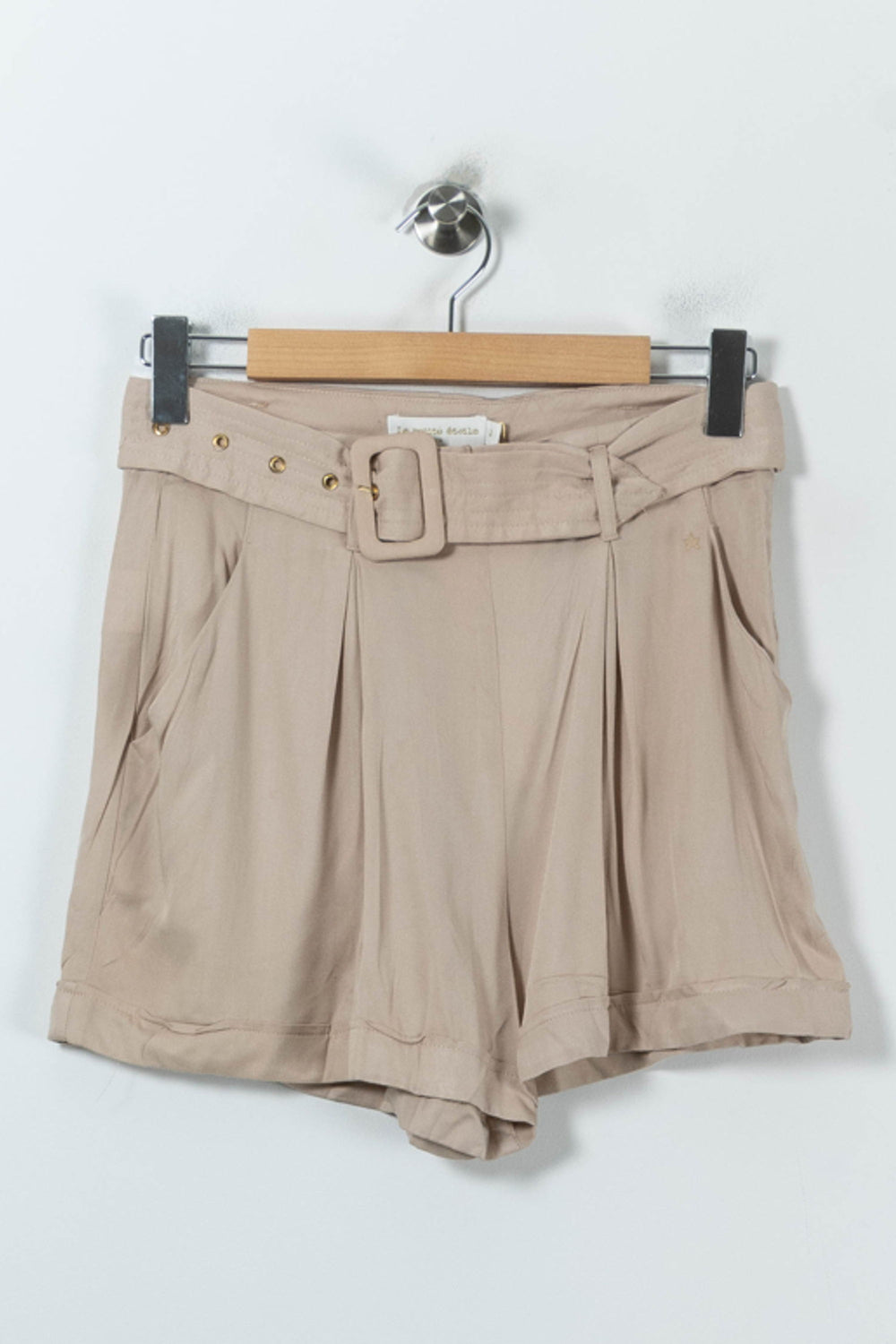 Short Beige - Taille M/38 de la marque La Petite Etoile | PARAD92093 - Vendu par Paradigme - Image 2