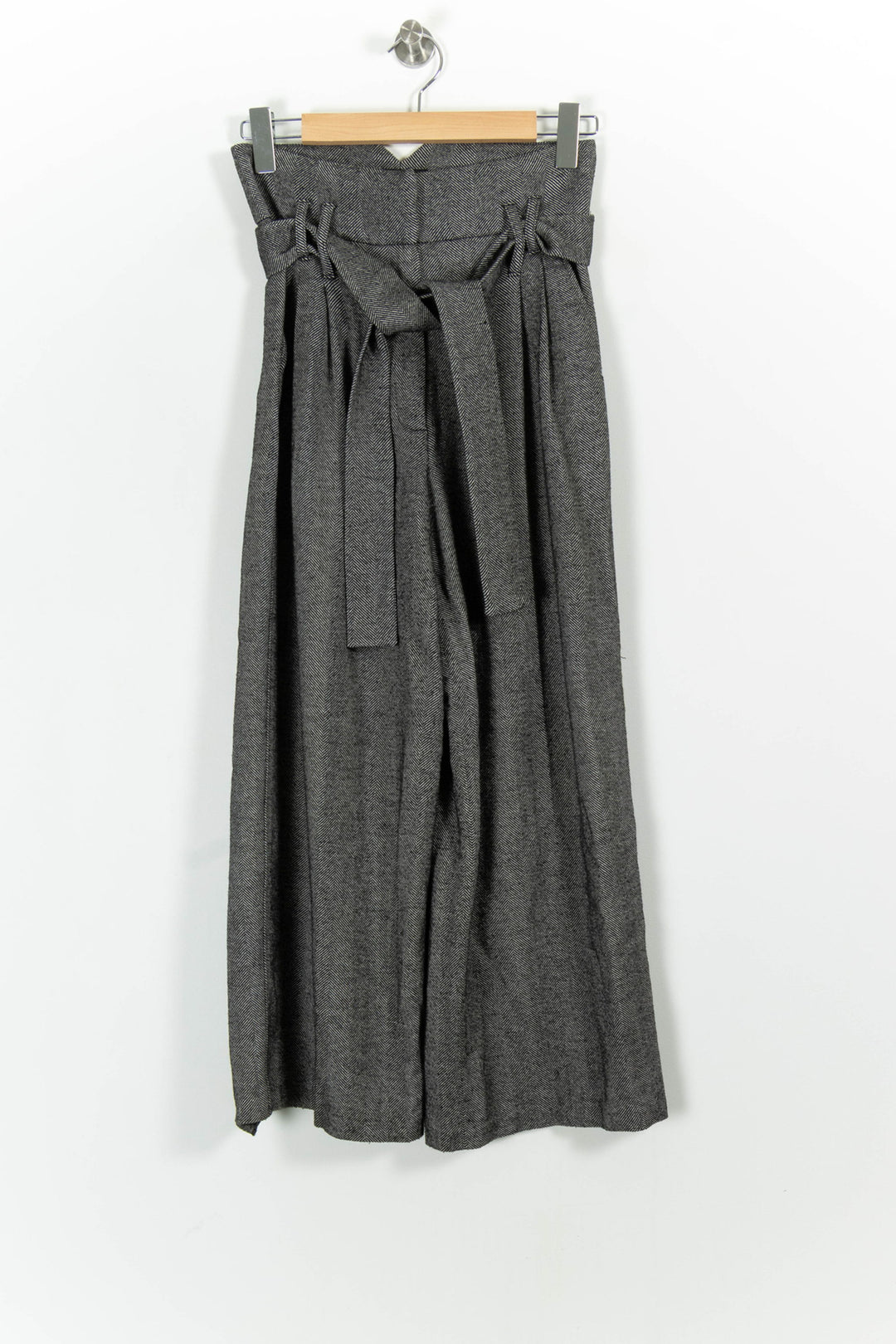 Pantalon Large Gris - Taille XS/34 de la marque Tara Jarmon | PARAD92097 - Vendu par Paradigme - Image 2